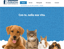 Tablet Screenshot of ospedaleveterinario.com